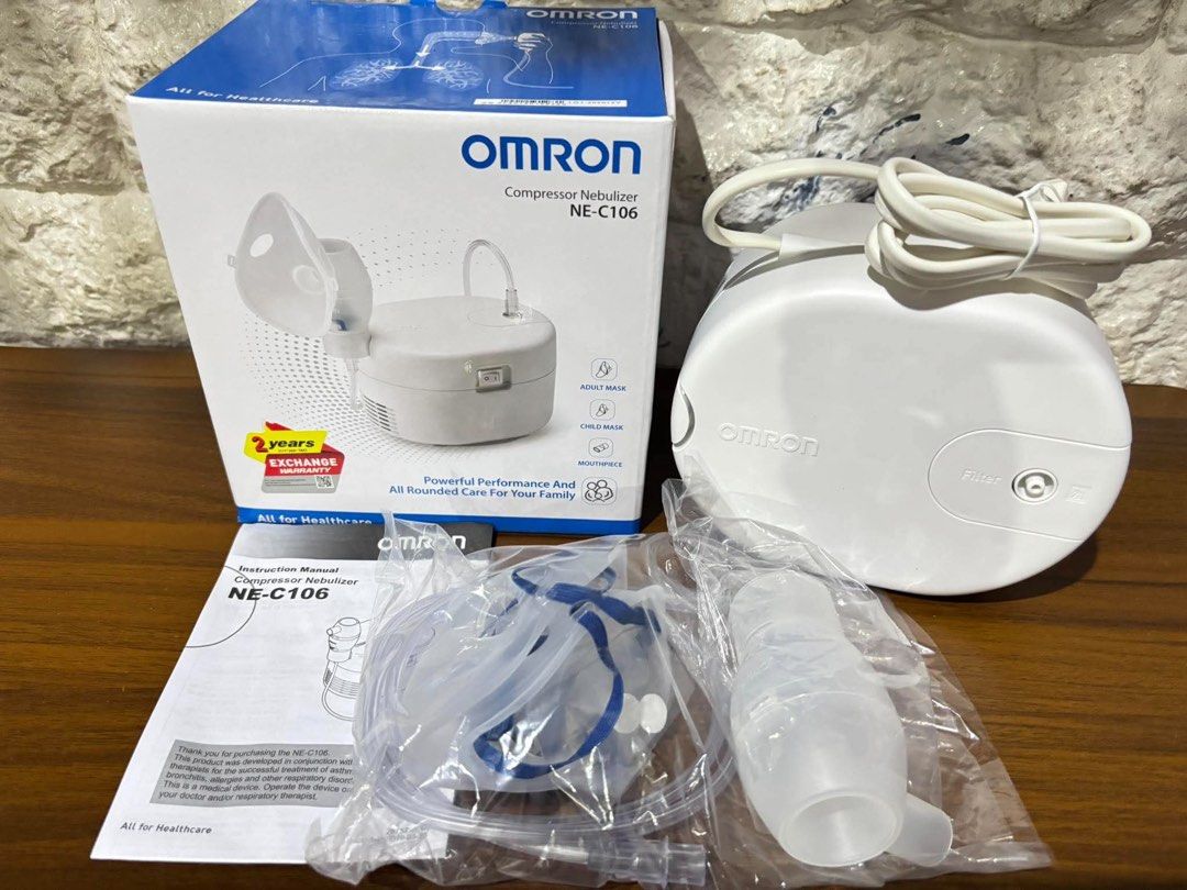 Nebulizer machine omron (Category: Medical Supplies & Tools) located in Quezon City. Submitted by indaytals (Listing ID 1465902615, Image 2). Description: Nebulizer machine omron Brandnew Onhand Pick up Deliver Lalamove Cash on delivery.