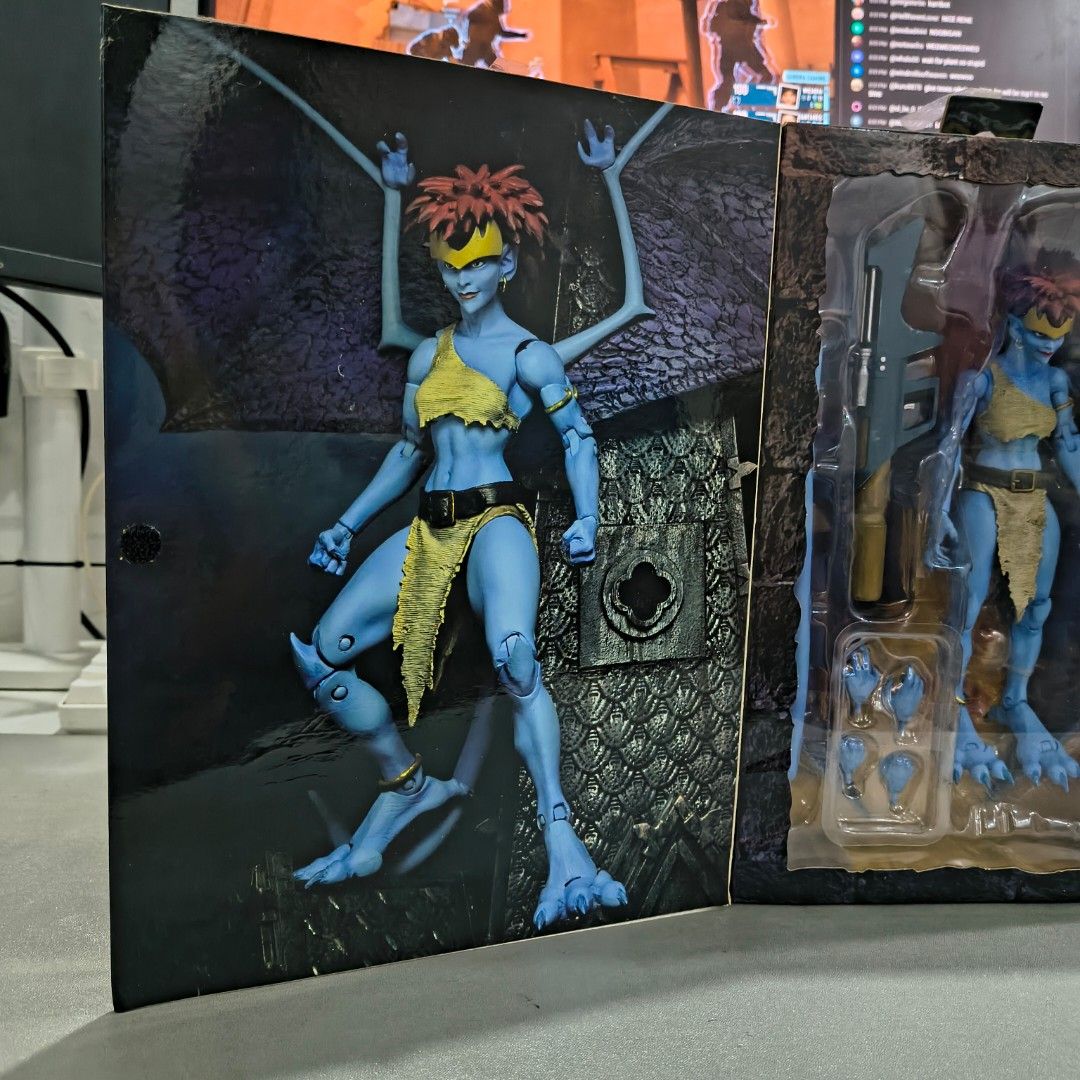 Neca Gargoyles Demona (Complete)🔥 (Category: Action & Battle Toys) located in Bangued. Submitted by mastershipper (Listing ID 1465895478, Image 3). Description: Neca Gargoyles Demona -Complete -Opened but figure never taken out of the box Selling for only ₱2,000 Just send a message if you're interested Shipping can be made Nationwide thru LBC COP/COD or J&T.