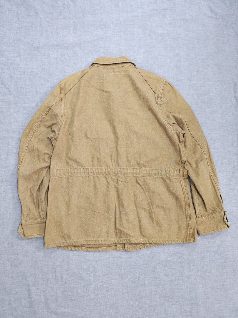 neverseez field jacket (Category: Coats, Jackets and Outerwear) located in Baguio. Submitted by used_clothing2600 (Listing ID 1465780967, Image 3). Description: neverseez field jacket size large verygood condition width 23 length 28 shoulders 17 sleeve length 25 P 1,200.