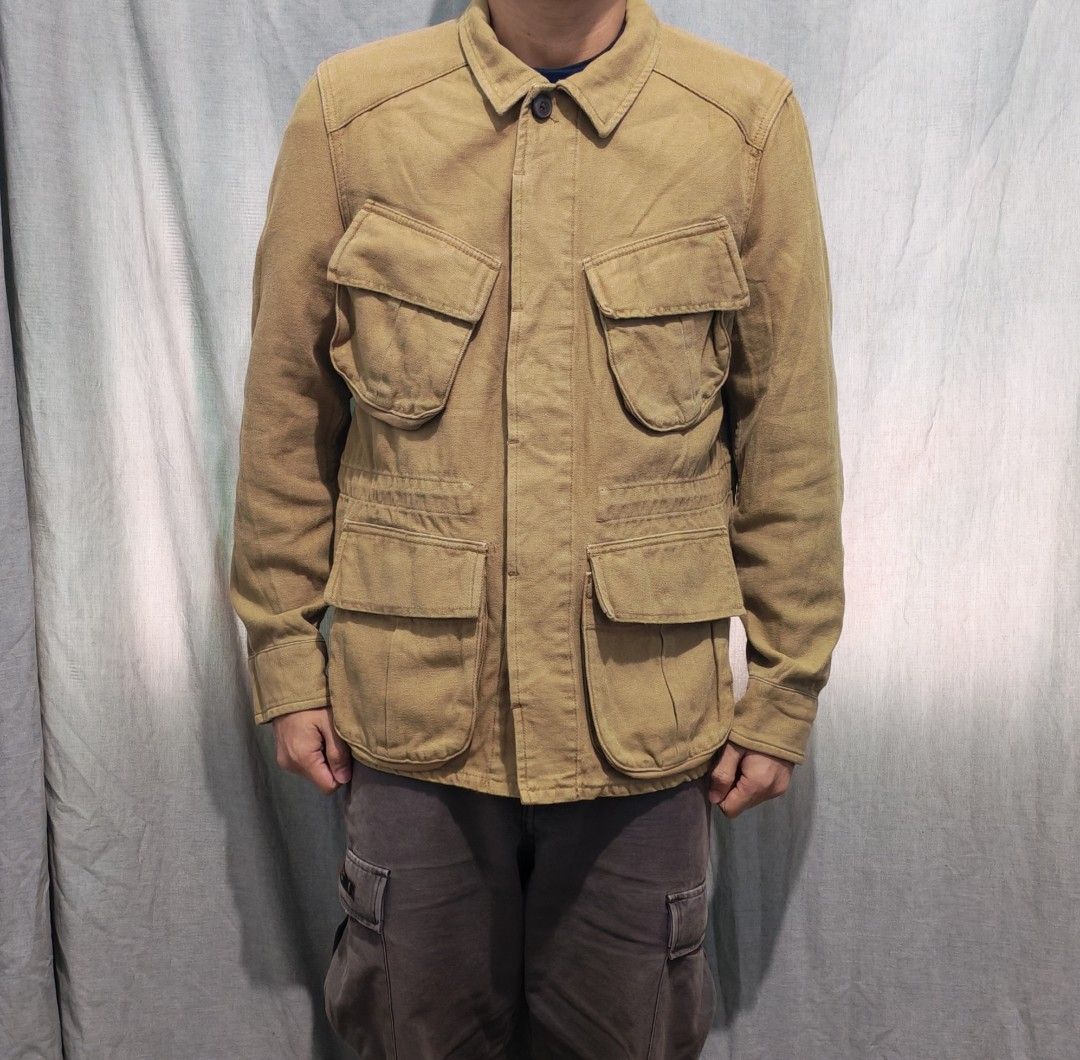 neverseez field jacket (Category: Coats, Jackets and Outerwear) located in Baguio. Submitted by used_clothing2600 (Listing ID 1465780967, Image 1). Description: neverseez field jacket size large verygood condition width 23 length 28 shoulders 17 sleeve length 25 P 1,200.