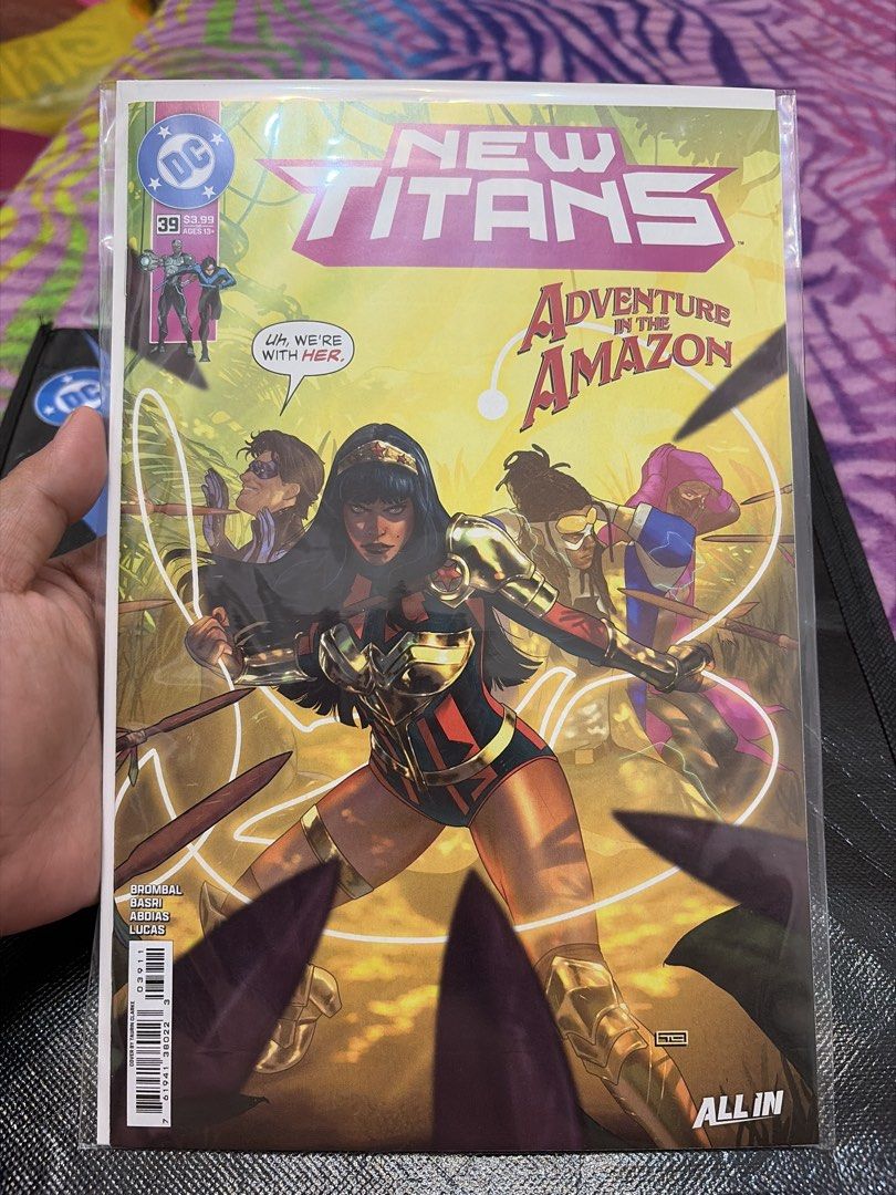 New Titans #39 - Adventure in the Amazon (Category: Comics & Manga) located in Caloocan City. Submitted by percyreads (Listing ID 1465876293, Image 1). Description: - Read once, selling for original price - Bought from Comic Odyssey .
