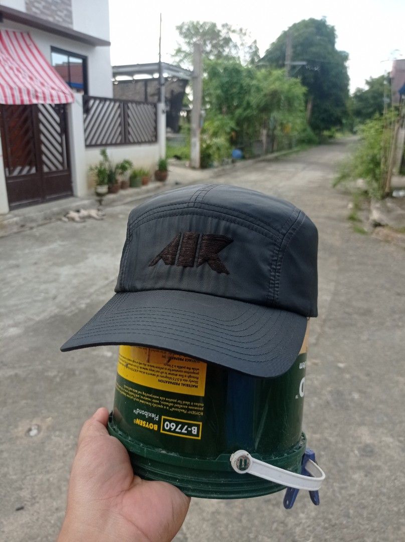 Nike Air 5-panel camp hat (Category: Caps & Hats) located in Guiguinto. Submitted by selected_3rp (Listing ID 1465943760, Image 1). Description: Nike Air 5-panel camp hat textured, embroidered "AIR" logo on the front crown. osfa issue minimal faded SA logo excellent condition pa pm.
