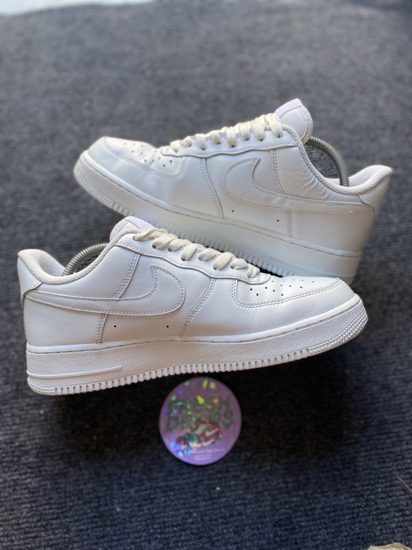 Nike air force 1 triple white (Category: Sneakers) located in Dumaguete. Submitted by freshdropsph (Listing ID 1465911809, Image 3). Description: LOCATION : NEGROS ORIENTAL Can ship nationwide Gcash payment No cod/cop Please check my reviews for assurance Unli vouch Negotiable .