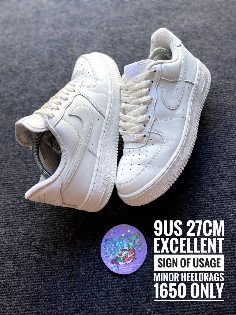 Nike air force 1 triple white (Category: Sneakers) located in Dumaguete. Submitted by freshdropsph (Listing ID 1465911809, Image 1). Description: LOCATION : NEGROS ORIENTAL Can ship nationwide Gcash payment No cod/cop Please check my reviews for assurance Unli vouch Negotiable .