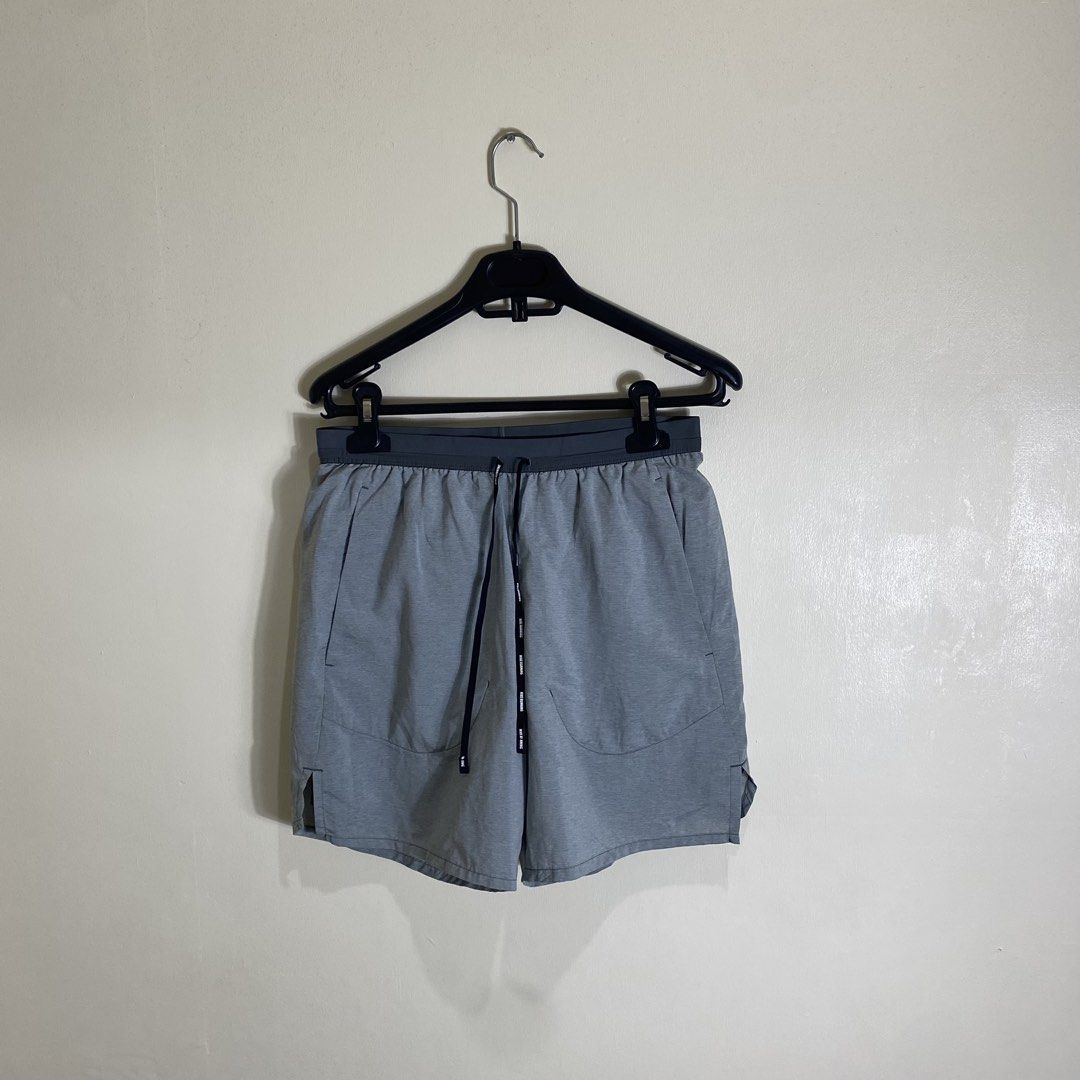 Nike Dri-FIT Running Shorts Grey Size S (Category: Shorts) located in Manila. Submitted by carbertjakosalem (Listing ID 1465895211, Image 1). Description: - Brand: Nike - Style: Dri-FIT Running Shorts (Style Code: CJ5471-068) - Color: Grey - Size: Men's Small - Condition: Brand new / Excellent - Material: Lightweight, sweat-wicking fabric to keep you dry - Features: Adjustable waist drawcord, convenient side pockets, extra back mesh pocket, and r