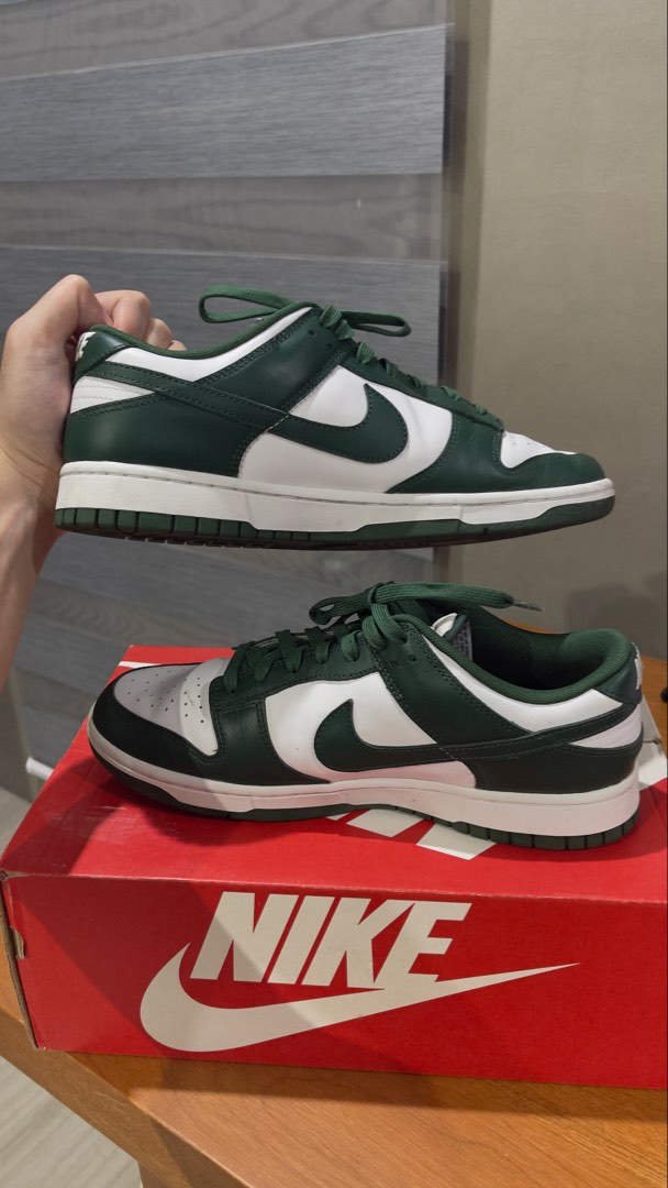 Nike Dunk Low Retro Michigan State Spartans (Category: Sneakers) located in Manila. Submitted by madscylla (Listing ID 1465932858, Image 3). Description: RFS: Decluttering.