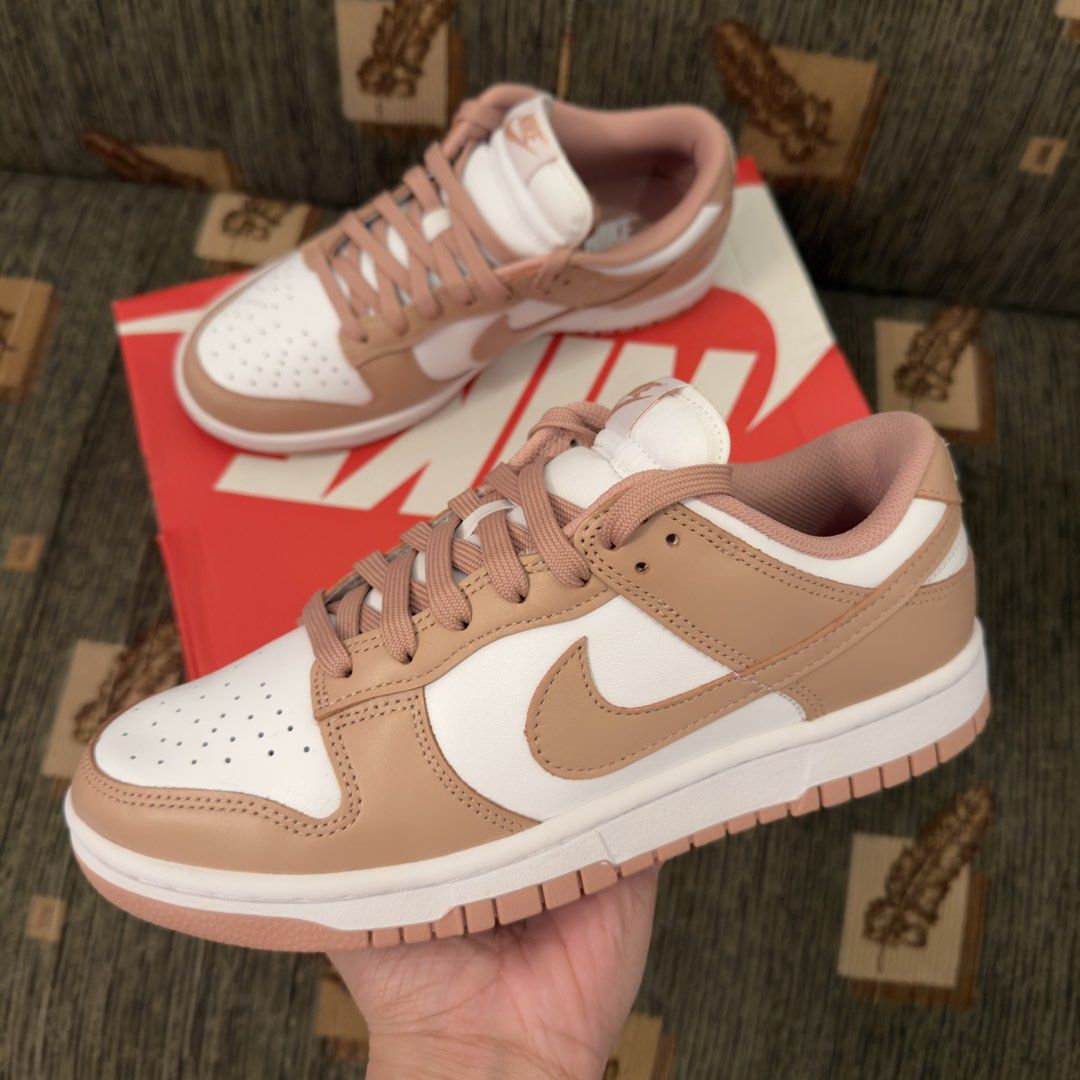 Nike Dunk Low Rose Whisper (Category: Sneakers) located in Silang. Submitted by patriciafholine (Listing ID 1465902137, Image 3). Description: - Model: Nike Dunk Low - Colorway: Rose Whisper (White/Dusty Rose) - Size: Women's US 8.5 / UK 6 / EUR 40 - Condition: Brand new, never worn, crisp clean - Inclusion: Original Nike orange shoebox Nike Dunks Rose Whisper Brandnew 100% Authentic Size: 8.5wmns Complete with box and dust bag Money back guarant