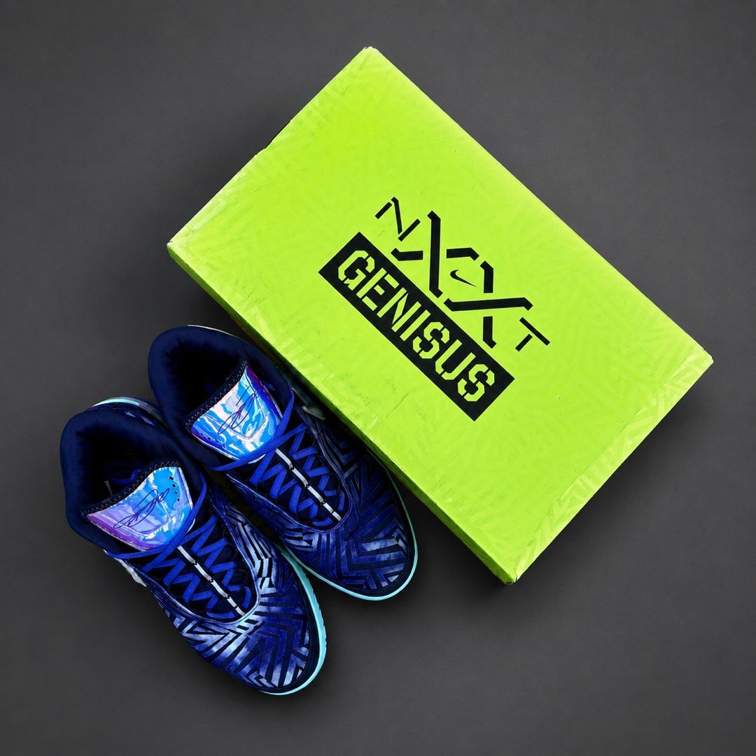 NIKE LEBRON NXXT GENISUS (Category: Sneakers) located in Taguig. Submitted by clarrk95 (Listing ID 1465871986, Image 2). Description: Nike LBJ Nxxt Genisus QS EP (USED) Sizes: 10US Men 📍2,700 PESOS ONLY‼️ 📍2,700 PESOS ONLY‼️ SRP: ₱9,095 ✅ Complete w/ Box ✅ used only once ✅ Refund if FAKE ✅ Add shipping ✅ IGNORING LP Inquiry Shipping: Lalamove | LBC | J&T Meetup: Taguig📍 DM for fast transaction.📮.