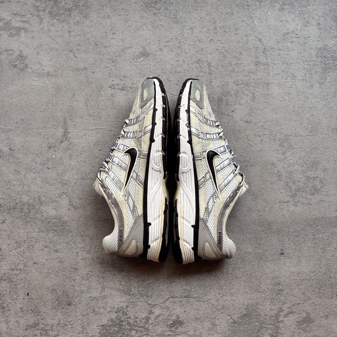 Nike P-6000 Coconut Milk Metallic Silver (Category: Sneakers) located in Iligan City. Submitted by gabrielsxn (Listing ID 1465783550, Image 3). Description: Nike P-6000 Coconut Milk Metallic Silver Size: US 6 | EU 36.5 | CM 23 ✅Good Condition Mine: ₱1,299.
