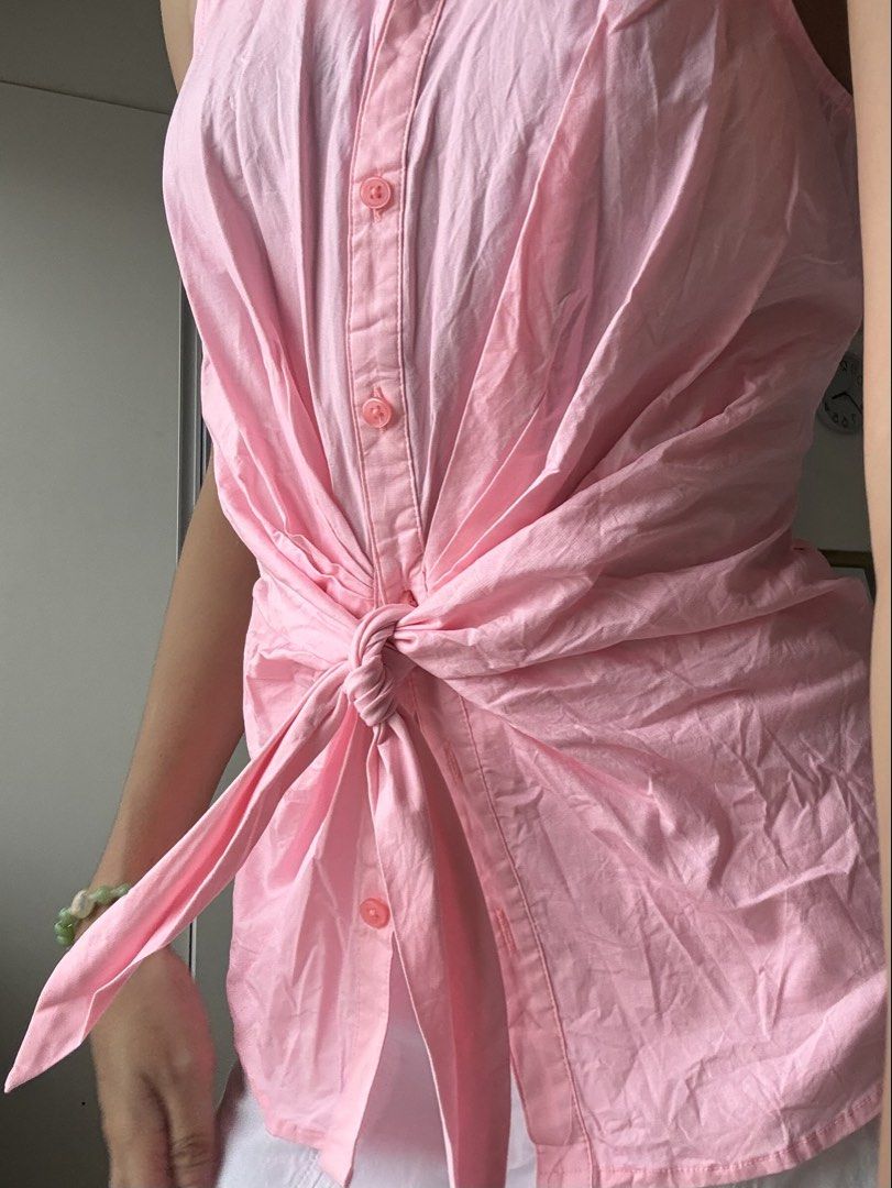NINE WEST - Tie Front Top (Category: Blouses) located in Cebu City. Submitted by bnta.bnta (Listing ID 1465843547, Image 3). Description: .