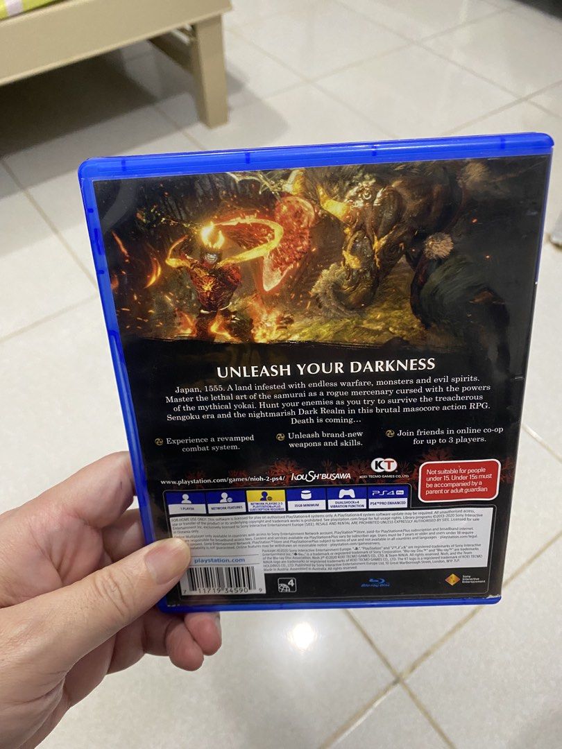 Nioh 2 (Category: PlayStation) located in Manila. Submitted by willyvertis07 (Listing ID 1465763993, Image 2). Description: Meet up.