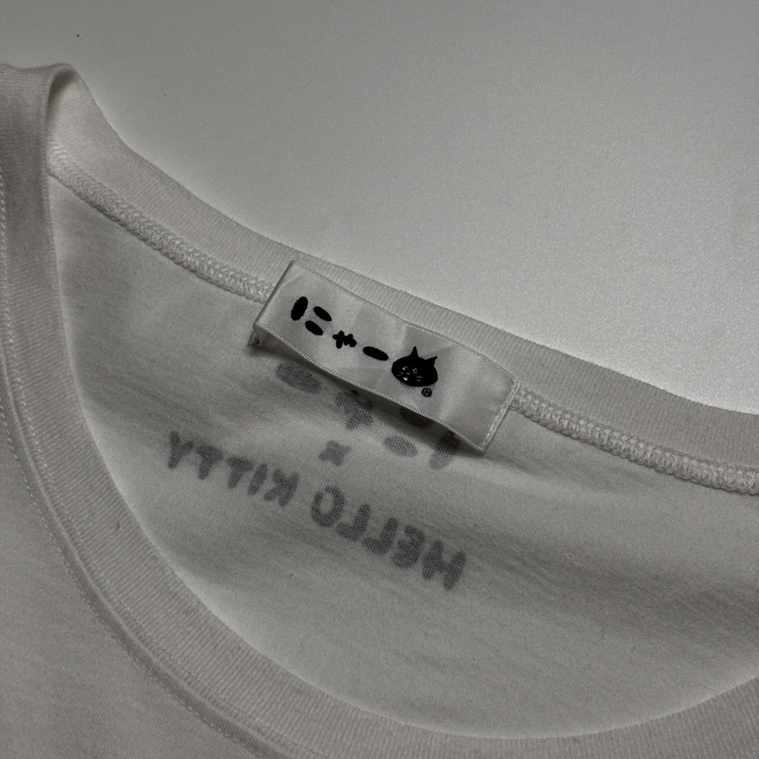 Né-net / にゃー × HELLO KITTY Collaboration Tee (Category: Shirts) located in San Pablo. Submitted by refitsph (Listing ID 1465816658, Image 3). Description: - Width: 26 - Length: 29 - Legit / Authentic - Flawless - Already Washed and Ready to Wear.