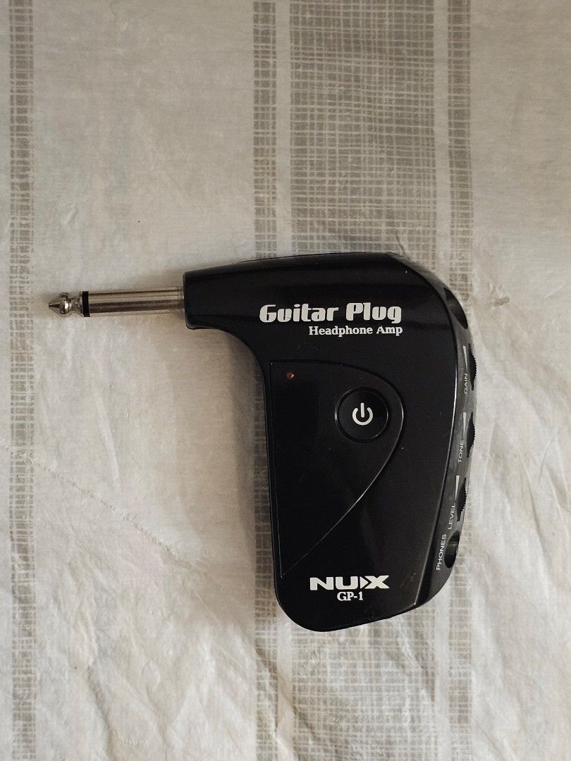 NUX GP-1 Guitar Plug Headphone Amp (Category: Musical Instruments) located in Manila. Submitted by awadennver (Listing ID 1465891256, Image 1). Description: ₱400 (with Free Batteries Included) 📍: Tagaytay City/Cavite (Pickup or Lalamove: at buyer's expense) (Check profile for other available music gear and pedals.) 🎧 NUX GP-1 Guitar Plug Headphone Amp: • Portable Silent Practice: Direct plug-in headphone amplifier for electric guitar. • Tone Co
