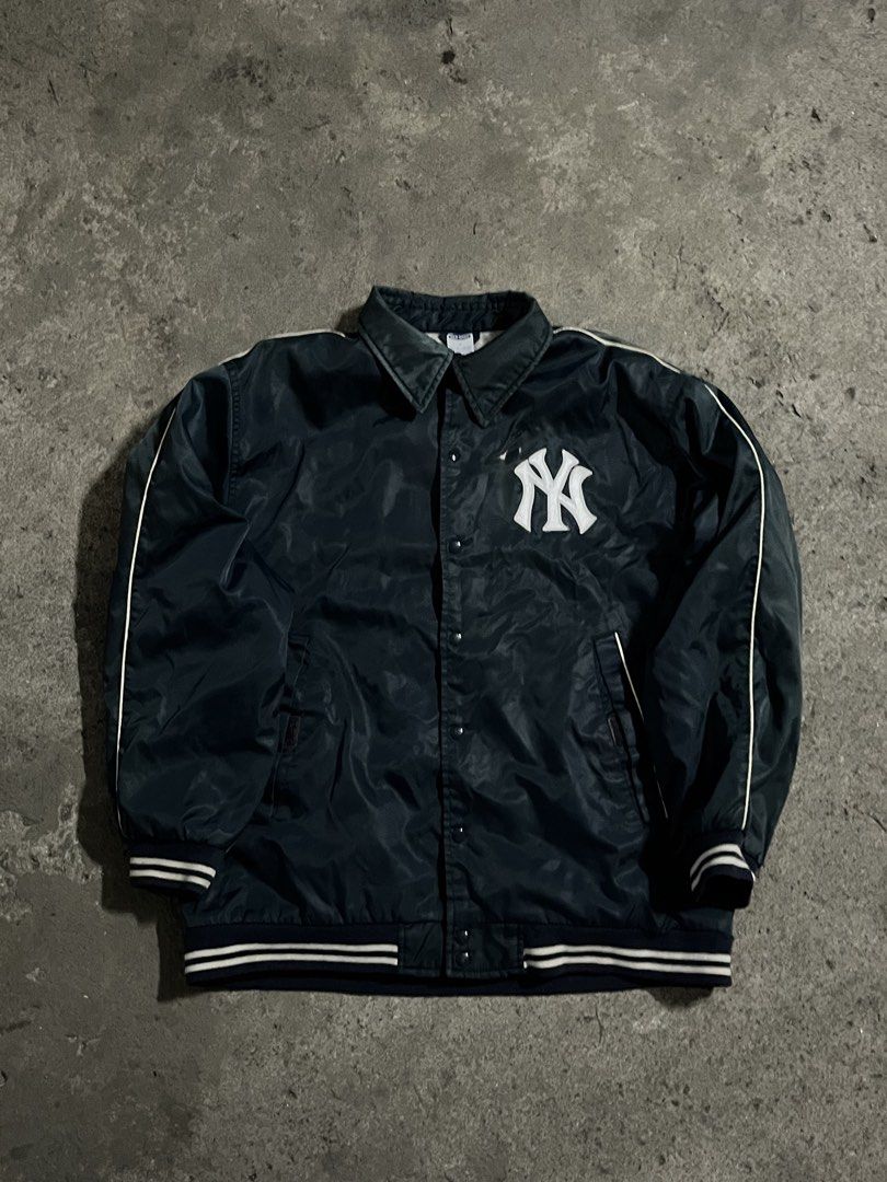 NY OLD NAVY VARSITY CUSTOM JACKET (Category: Coats, Jackets and Outerwear) located in Taguig. Submitted by zz00pz (Listing ID 1465943159, Image 1). Description: NY OLD NAVY CUSTOM VARISTY JACKET ₱1***+sf L:27 W:23 COLOR RATE:7/10 CONDITION:8.5/10 Taguig Loc📍📍 ship via lalamove mop gcash.