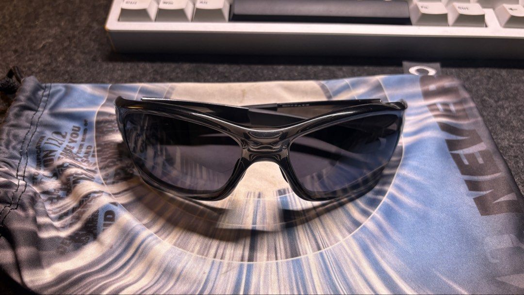 Oakley Pit Bull Sunglasses Crystal Black (Category: Sunglasses & Eyewear) located in Manila. Submitted by dominicbageeyo (Listing ID 1465877724, Image 1). Description: - Authentic Oakley Pit Bull sunglasses - Crystal black frame with dark grey tinted lenses - Earsocks and nosebombs in perfect condition - Includes large microfiber drawstring pouch - Condition: Excellent / Well-maintained - Meet-ups or shipping options available.