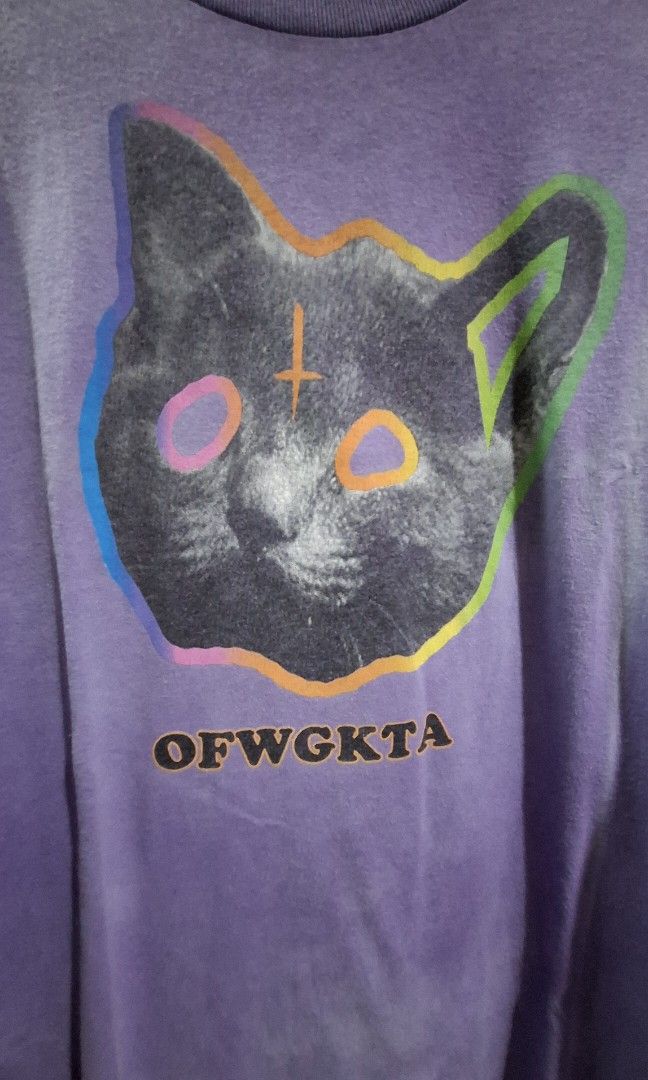 ODD FUTURE (Category: Tshirts & Polo Shirts ) located in Quezon City. Submitted by panicbuyer461 (Listing ID 1465848069, Image 3). Description: ODD FUTURE 2011 Tron Cat Xl on printed tag 23 x 29 beefy neck no pinhole heavy cotton .