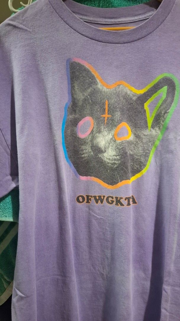 ODD FUTURE (Category: Tshirts & Polo Shirts ) located in Quezon City. Submitted by panicbuyer461 (Listing ID 1465848069, Image 2). Description: ODD FUTURE 2011 Tron Cat Xl on printed tag 23 x 29 beefy neck no pinhole heavy cotton .