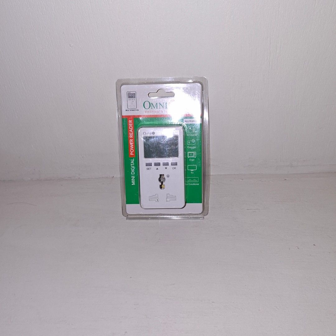 Omni digital wattage meter watts reader (Category: Cleaning Tools & Supplies) located in Pasig City. Submitted by thethinkers (Listing ID 1465762892, Image 3). Description: .