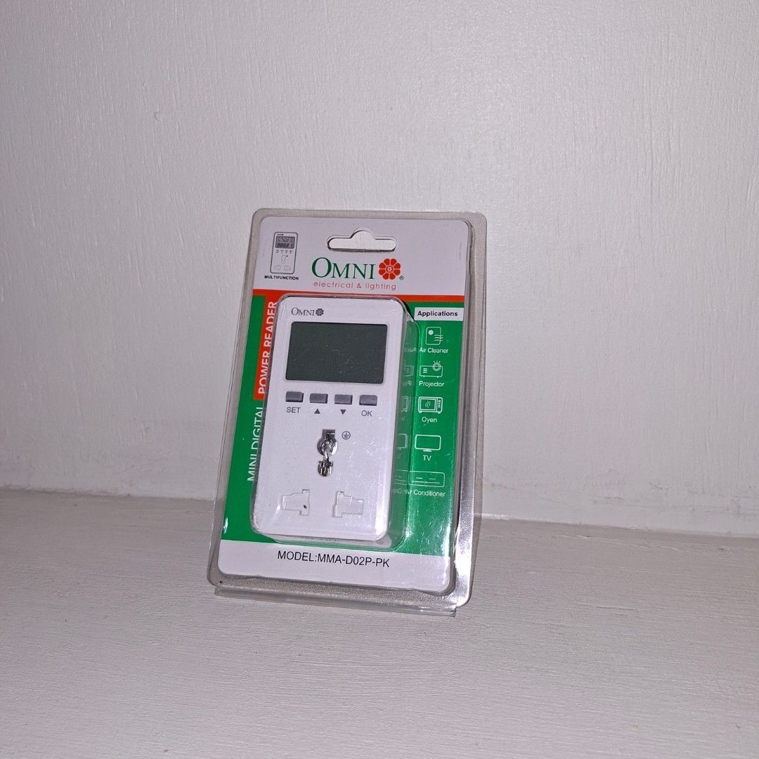 Omni digital wattage meter watts reader (Category: Cleaning Tools & Supplies) located in Pasig City. Submitted by thethinkers (Listing ID 1465762892, Image 2). Description: .
