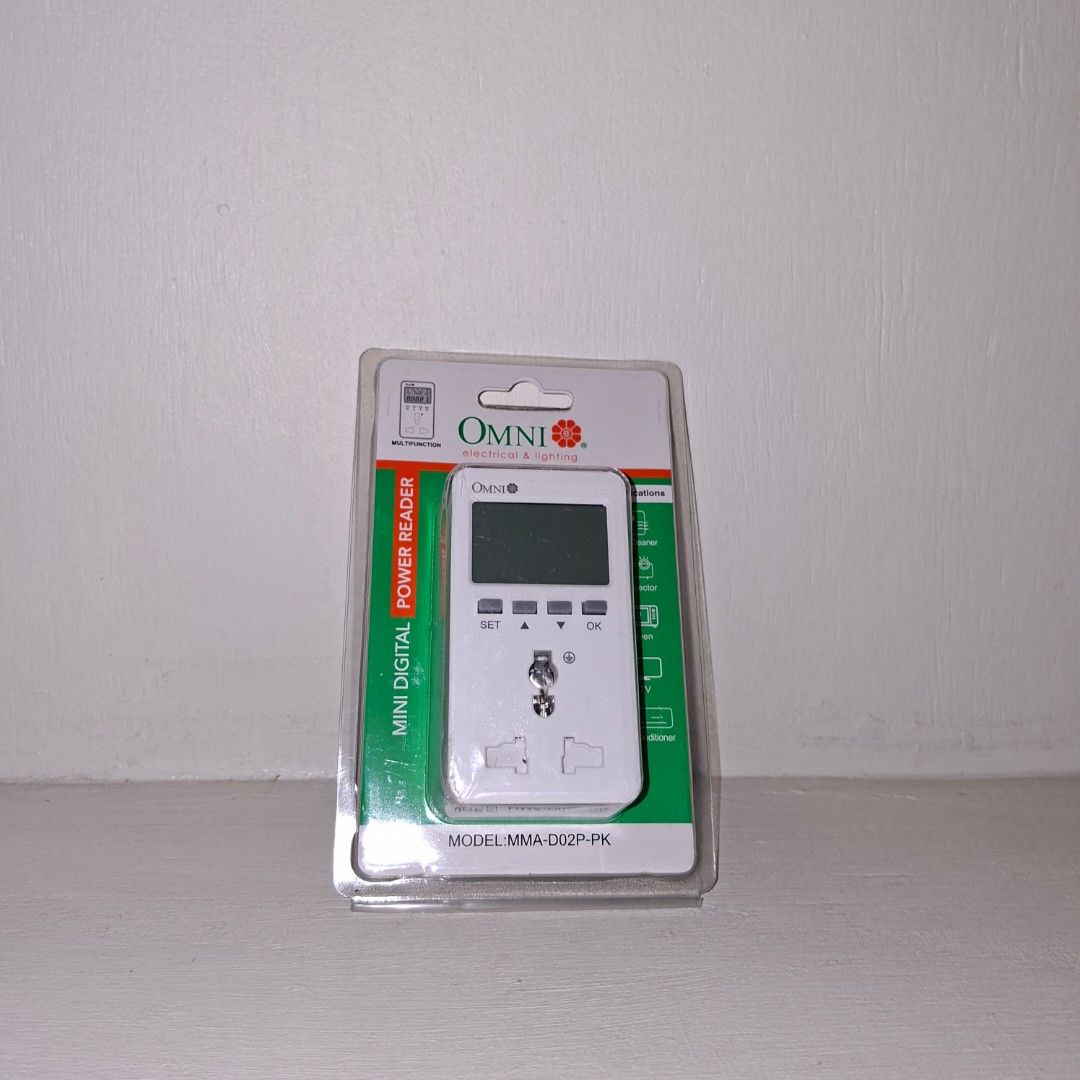 Omni digital wattage meter watts reader (Category: Cleaning Tools & Supplies) located in Pasig City. Submitted by thethinkers (Listing ID 1465762892, Image 1). Description: .