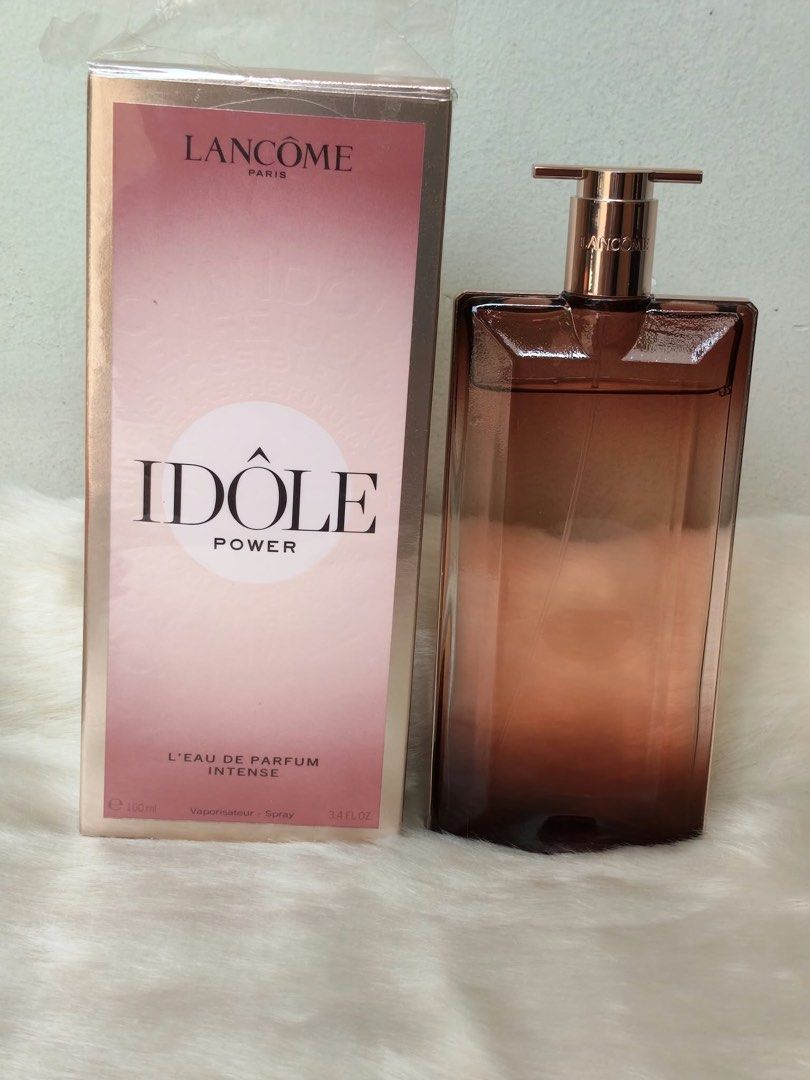Original Lancome Idole Power Intense 100ml. (Category: Fragrance & Deodorants) located in Quezon City. Submitted by docshop.orig (Listing ID 1465796576, Image 1). Description: 🌺 Used 3 spritzes (5%); practically full.