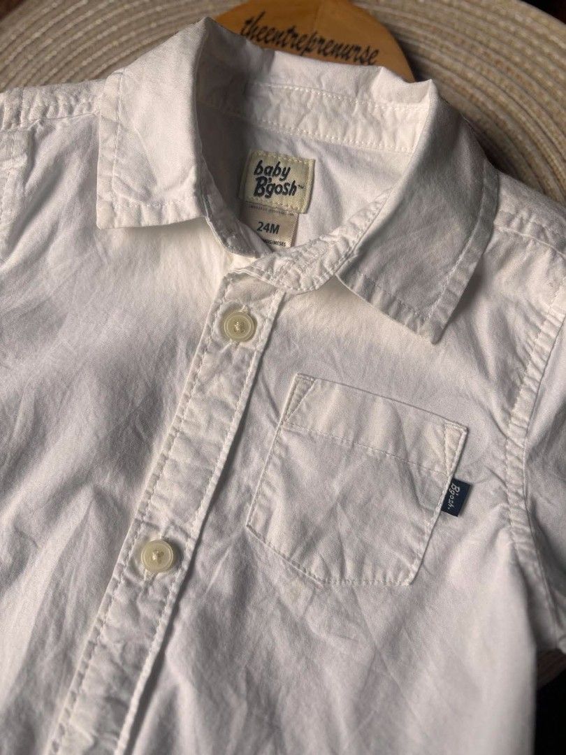 Oshkosh White Polo Onesie 2T (Category: Babies & Kids Fashion) located in Quezon City. Submitted by theentreprenurse (Listing ID 1465848310, Image 2). Description: 𝘼𝙐𝙏𝙊 𝙋𝘼𝙎𝙎 𝙏𝙊 𝙇𝙊𝙒 𝘽𝘼𝙇𝙇𝙀𝙍𝙎 📣 ʙʀᴀɴᴅ: Oshkosh ꜱɪᴢᴇ: 24M ᴍᴏᴘ: ɢᴄᴀꜱʜ ꜱʜɪᴘᴘɪɴɢ 🛒 (NO RUSH. I'm a working momma :) ) ▪︎ꜰʟᴀꜱʜ ᴇxᴘʀᴇꜱꜱ | J&T ▪︎ʟᴀʟᴀᴍᴏᴠᴇ|ɢʀᴀʙ ~ 𝚃𝚑𝚎𝚜𝚎 𝚌𝚕𝚘𝚝𝚑𝚎𝚜 𝚊𝚛𝚎 𝚊𝚕𝚛𝚎𝚊𝚍𝚢 𝚠𝚊𝚜𝚑𝚎𝚍. 𝙺𝚒𝚗𝚍𝚕𝚢 𝚖𝚊𝚗𝚊𝚐𝚎 𝚢𝚘𝚞𝚛 𝚎𝚡𝚙𝚎𝚌𝚝𝚊𝚝𝚒