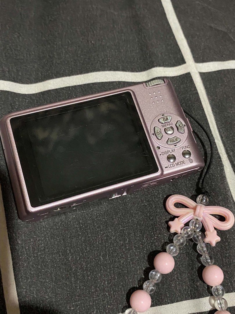 Panasonic Lumix DMC-FS2 Pink Digital Camera (Category: Cameras) located in Castillejos. Submitted by izzashopaccount (Listing ID 1465827332, Image 3). Description: Inclusion -battery -charger -more freebies Issue -no flash -Lcd wrap.
