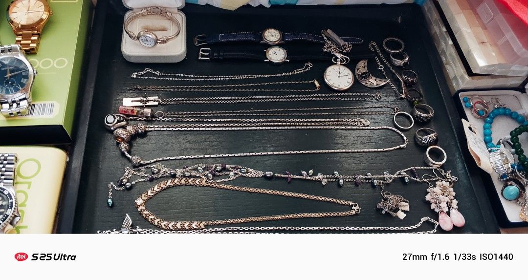 Personal collection items sterling silver (Category: Luxury Accessories) located in Manila. Submitted by julius_onlineshop14 (Listing ID 1465790061, Image 1). Description: offer price take all only available until post 300+ grams all personal used rare to find items for serious buyer only thank you...