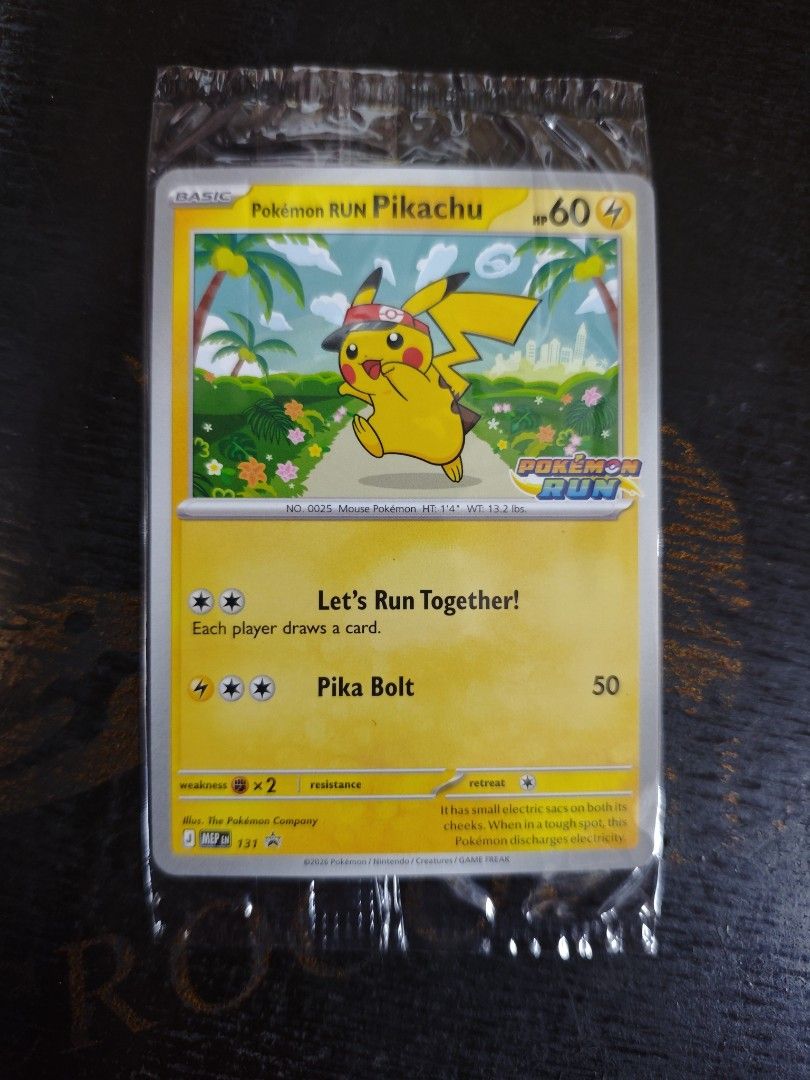 Pikachu 131 (Category: Raw Singles) located in Caloocan City. Submitted by Jaesoon2022 (Listing ID 1465923855, Image 1). Description: .
