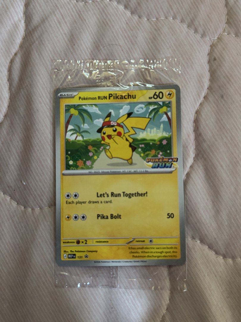 Pikachu 131 Rare (Category: Raw Singles) located in Pasig City. Submitted by abbaepreloved (Listing ID 1465829675, Image 1). Description: Message me for your price..