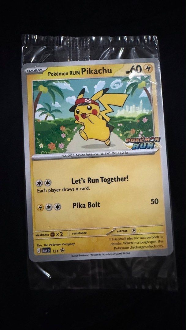 Pikachu 131 Rare (Category: Raw Singles) located in Manila. Submitted by shawntuta34701 (Listing ID 1465925930, Image 1). Description: Pokemon Run Philippines Sealed.
