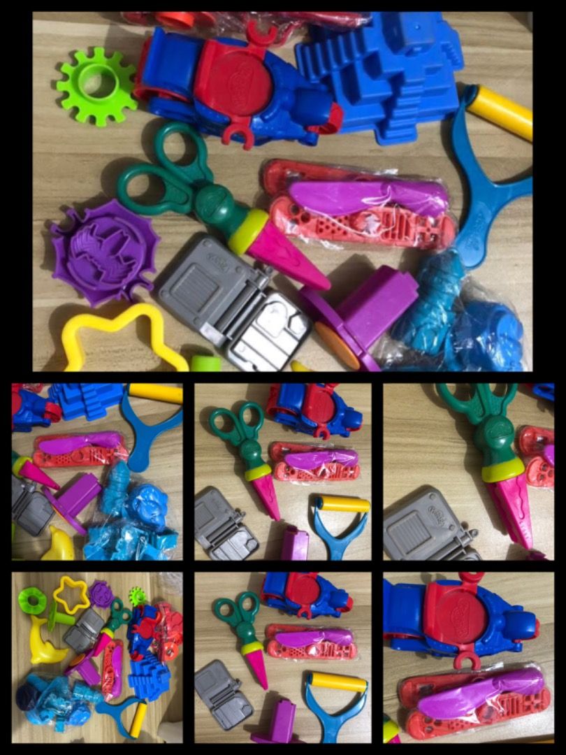 Play dough tools & accessories (Category: Educational & Learning Toys) located in San Juan City. Submitted by ttanmien (Listing ID 1465952251, Image 1). Description: ⚜️✨⚜️✨⚜️✨⚜️✨⚜️✨⚜️ 💁🏻‍♀️SELLING PRICE: ₱200 Original Price: Above ₱800 💁🏻‍♀️Other details: •First owned •Used few times only •Not from ukay / bale / thrift •Purchased directly from store / abroad Selling it “AS IS”☝🏻 ⚜️✨⚜️✨⚜️✨⚜️✨⚜️✨⚜️ .