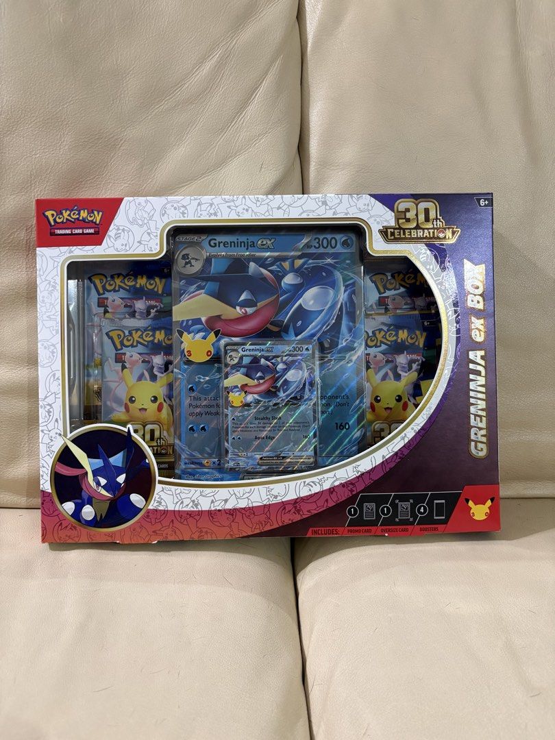 Pokemon Greninja EX BOX (Category: Card Boxes & Cases) located in Antipolo. Submitted by fcfx08 (Listing ID 1465776304, Image 1). Description: 4,500 Marikina City.