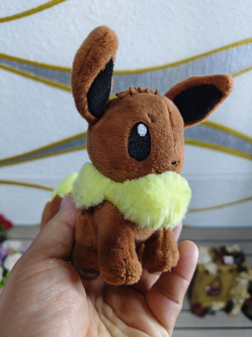 pokemon nintendo Eeve (Category: Plushies & Soft Toys) located in Baguio. Submitted by syakniseph1105 (Listing ID 1465795125, Image 1). Description: from box Like new 1997 nintendo pokemon EEVE.