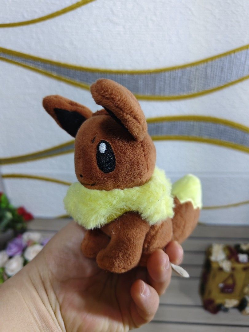 pokemon nintendo Eeve (Category: Plushies & Soft Toys) located in Baguio. Submitted by syakniseph1105 (Listing ID 1465795125, Image 2). Description: from box Like new 1997 nintendo pokemon EEVE.