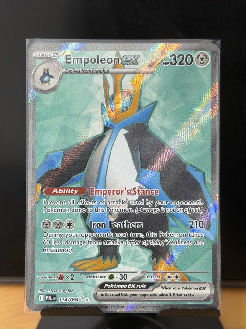 Pokemon TCG: Empoleon EX (Category: Raw Singles) located in Quezon City. Submitted by blueblink35 (Listing ID 1465944423, Image 1). Description: .