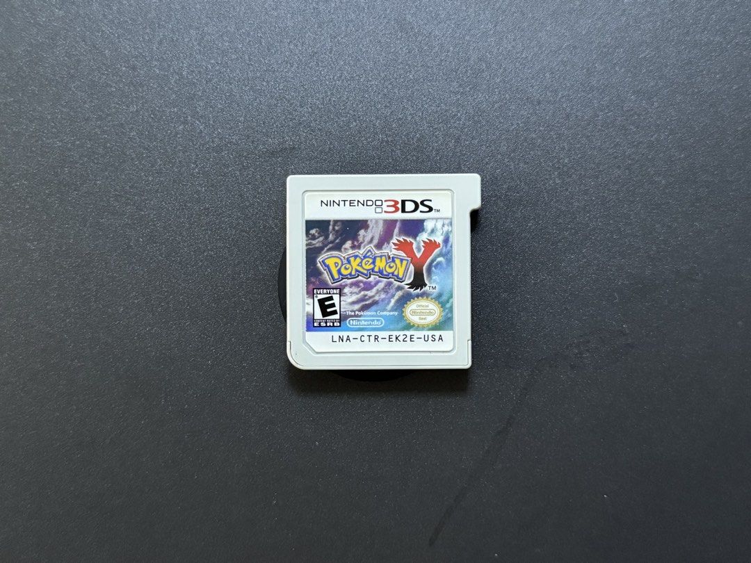 Pokemon Y for Nintendo 3DS (Category: Nintendo) located in Quezon City. Submitted by chicob. (Listing ID 1465789556, Image 3). Description: For sale -Pokemon Y for Nintendo 3DS. -Includes original game case and cartridge. -Tested and working properly For personal/courier pickup at the following locations only: - St. Luke’s Medical Center - Quezon City - Somerset Place, Manggahan Pasig City - UP Diliman (By schedule).