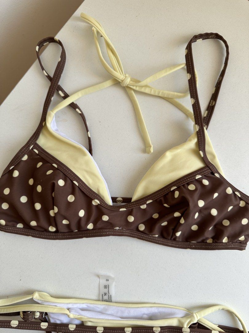 Polka Bikini (Category: Bikinis & Swimsuits) located in Cebu City. Submitted by diabriciaa (Listing ID 1465775775, Image 3). Description: ✿ READ BIO FIRST ✿ FIRST TO PAY GETS THE ITEM ⭑.ᐟ NO COD, PAYMENT FIRST BASIS ⭑.ᐟ about the item ╰┈➤ Size: S ╰┈➤No flaws RFS: dECLUTTERING.