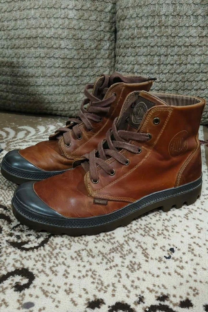 Polladium leather Pampa Hi Boots (Category: Boots) located in Taguig. Submitted by thrifthub.ph (Listing ID 1464366882, Image 1). Description: .
