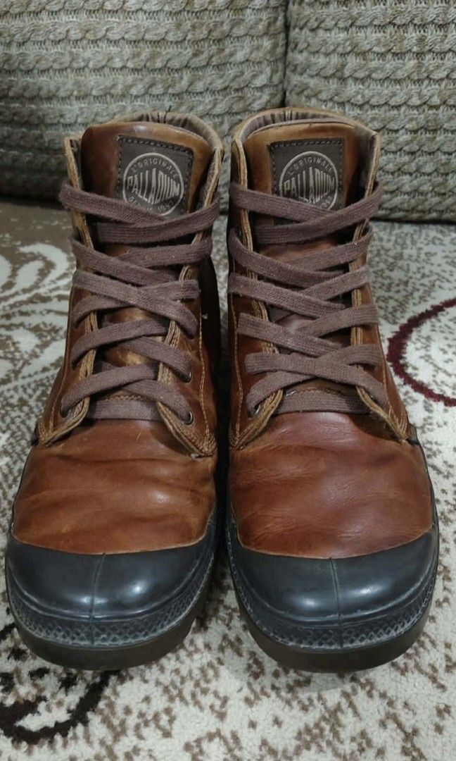 Polladium leather Pampa Hi Boots (Category: Boots) located in Taguig. Submitted by thrifthub.ph (Listing ID 1464366882, Image 2). Description: .