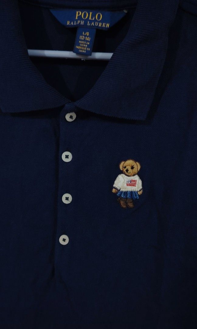 Polo RL Teens (Category: Babies & Kids Fashion) located in Manila. Submitted by nobleflower_f701b3 (Listing ID 1465869718, Image 2). Description: Polo Bear Dress Teens 12-14T 9.9/10 Pre❤️.