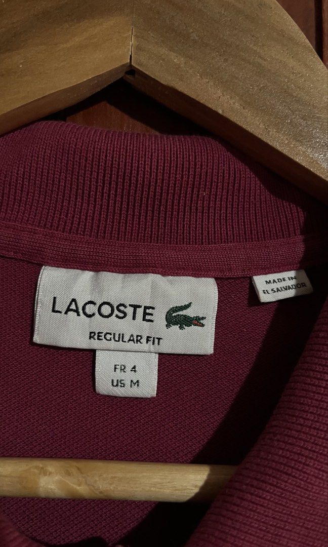 Polo Shirt Laçoste (Category: Tshirts & Polo Shirts ) located in Naga. Submitted by rexivan (Listing ID 1465803282, Image 3). Description: Polo Shirt Laçoste As new condition C.R: 9.7/10 Dimes: Width - 20 Length - 28 Size 4 on tag Medium No Issue Authentic Need wash only Price + Shipping fee 📍CITY OF NAGA CEBU Unli Vouch & Video Call For Safety.