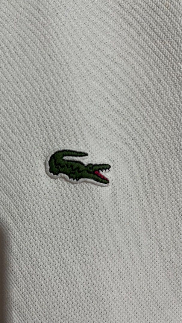 Polo Shirt Lâcoste Devanlay (Category: Tshirts & Polo Shirts ) located in Naga. Submitted by rexivan (Listing ID 1465803641, Image 2). Description: Polo Shirt Lâcoste Devanlay As new condition C.R: 10/10 Dimes: Width - 19 Length - 26 Size 3 on tag No Issue Authentic Need wash only Price + Shipping fee 📍CITY OF NAGA CEBU Unli Vouch & Video Call For Safety.