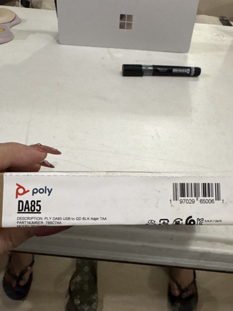 Poly adapter (Category: Cables & Adaptors) located in Paranaque City. Submitted by shopofashopaholic (Listing ID 1465839927, Image 2). Description: Poly USB to QD adapter.