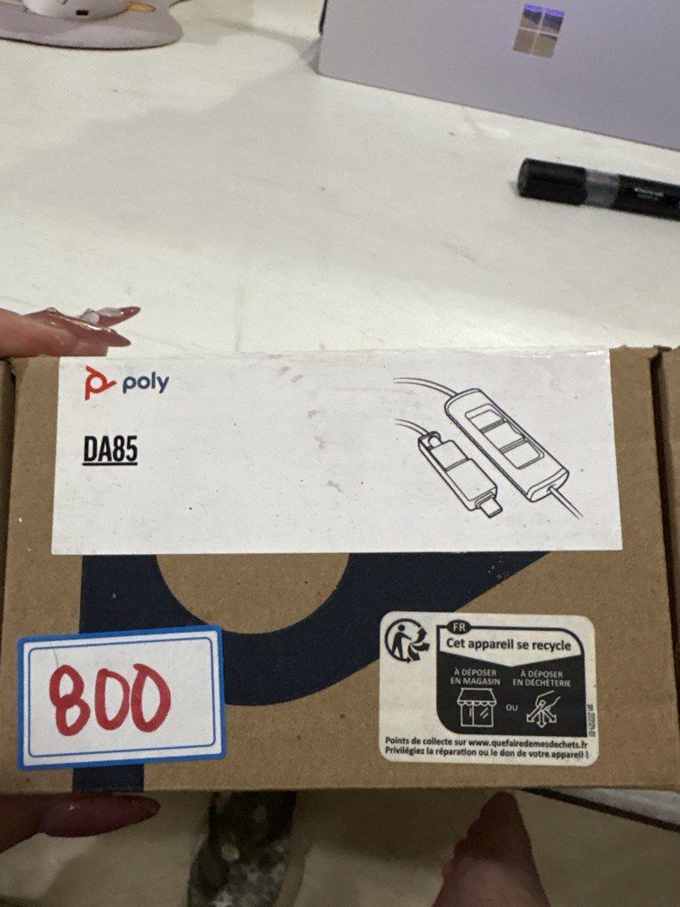 Poly adapter (Category: Cables & Adaptors) located in Paranaque City. Submitted by shopofashopaholic (Listing ID 1465839927, Image 1). Description: Poly USB to QD adapter.