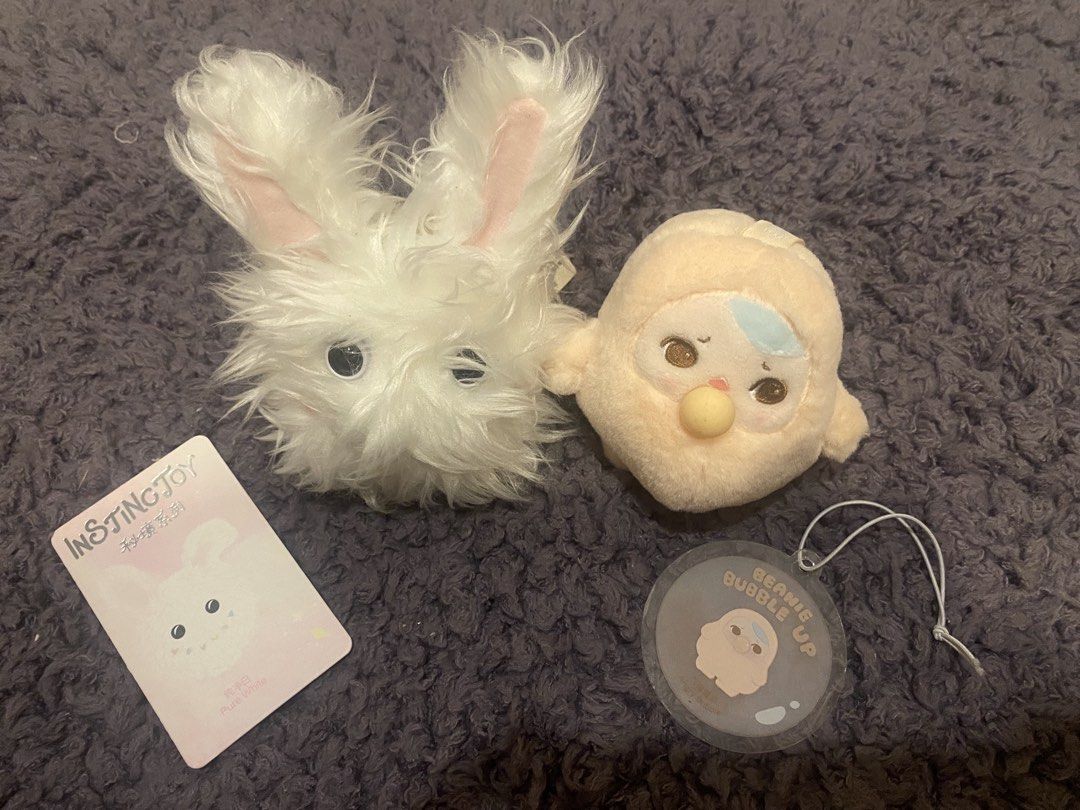 Pop Mart INSTINCTOY / PUCKY Beanie Bubble (Category: Plushies & Soft Toys) located in Cainta. Submitted by lilxbigloveplayhouse (Listing ID 1465856937, Image 1). Description: - As is. With card. 300php each..