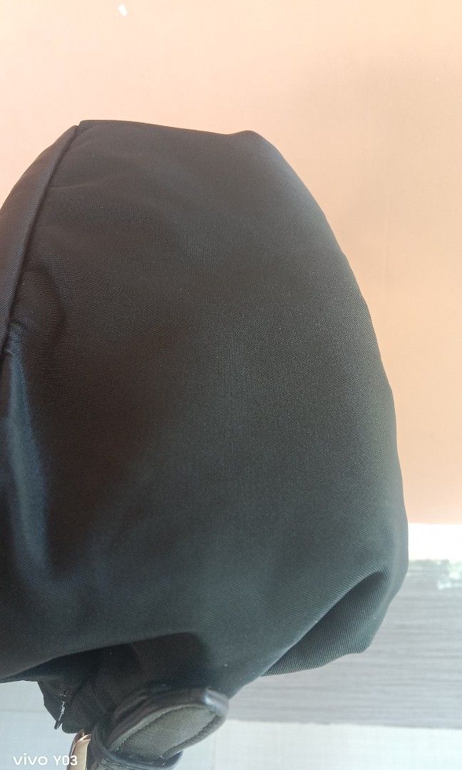 Preloved authentic Prada kili2x bag lampo zip (Category: Luxury Bags & Wallets) located in Cabuyao City. Submitted by selections888 (Listing ID 1465843362, Image 3). Description: authentic preloved from Japan supplier color black lampo underzip with Made and code lampo underzip expect minimal sign of use as preloved still in good condition very elegant and eye catching.
