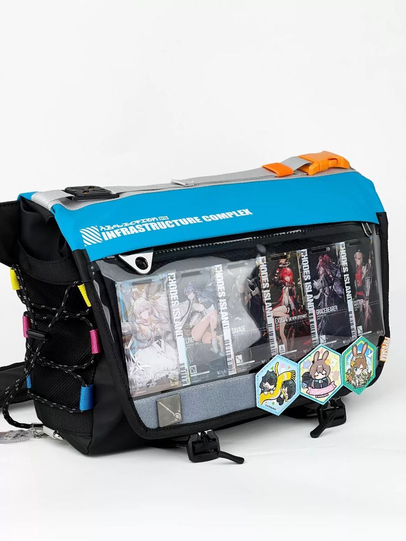 [PRE-ORDER] Arknights-style Itabag (Category: Other Merchandise) located in Manila. Submitted by daily.reset (Listing ID 1465892711, Image 3). Description: [PRE-ORDER] Arknights-style Itabag up for pre-order! Comes in the colors Black / Blue with measurements 23 x 37 x 10cm Merchandise in the image not included, please buy them separately~ 🚨 PRE-ORDERS CLOSES UNTIL STOCKS LAST p1510/ea ETA: Nov 2027 ✈️ +30% for 1 week ETA DP: 50% DP 1 week after