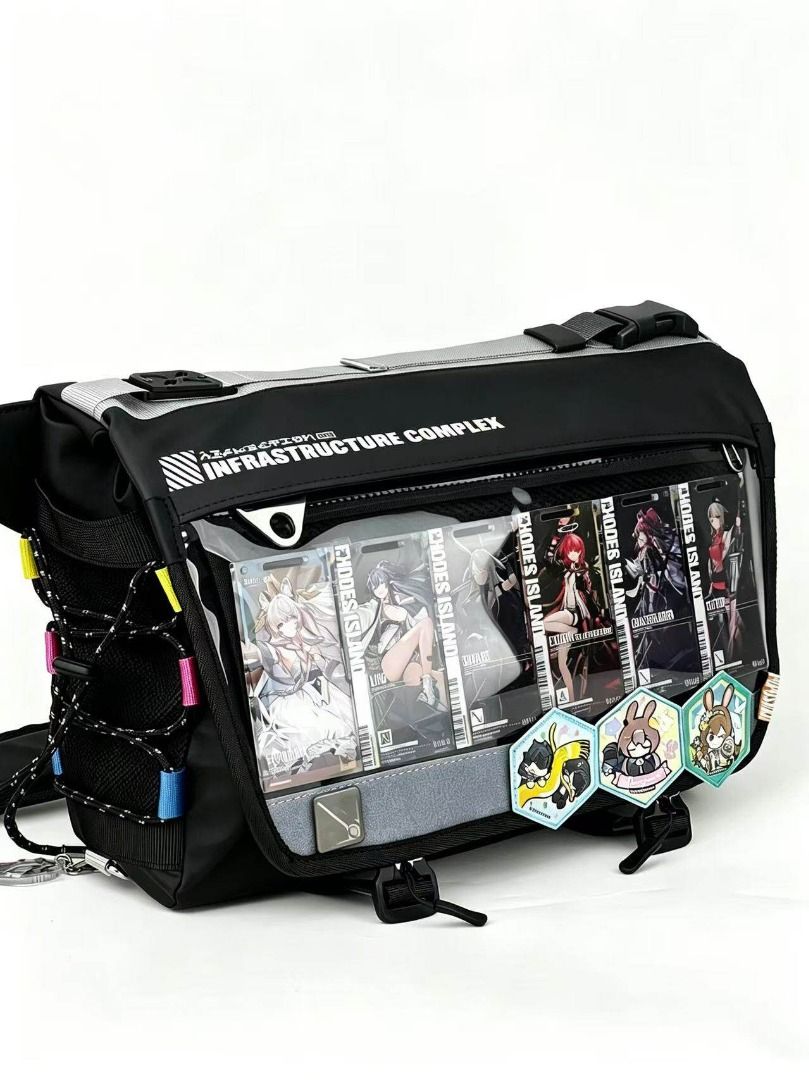 [PRE-ORDER] Arknights-style Itabag (Category: Other Merchandise) located in Manila. Submitted by daily.reset (Listing ID 1465892711, Image 2). Description: [PRE-ORDER] Arknights-style Itabag up for pre-order! Comes in the colors Black / Blue with measurements 23 x 37 x 10cm Merchandise in the image not included, please buy them separately~ 🚨 PRE-ORDERS CLOSES UNTIL STOCKS LAST p1510/ea ETA: Nov 2027 ✈️ +30% for 1 week ETA DP: 50% DP 1 week after
