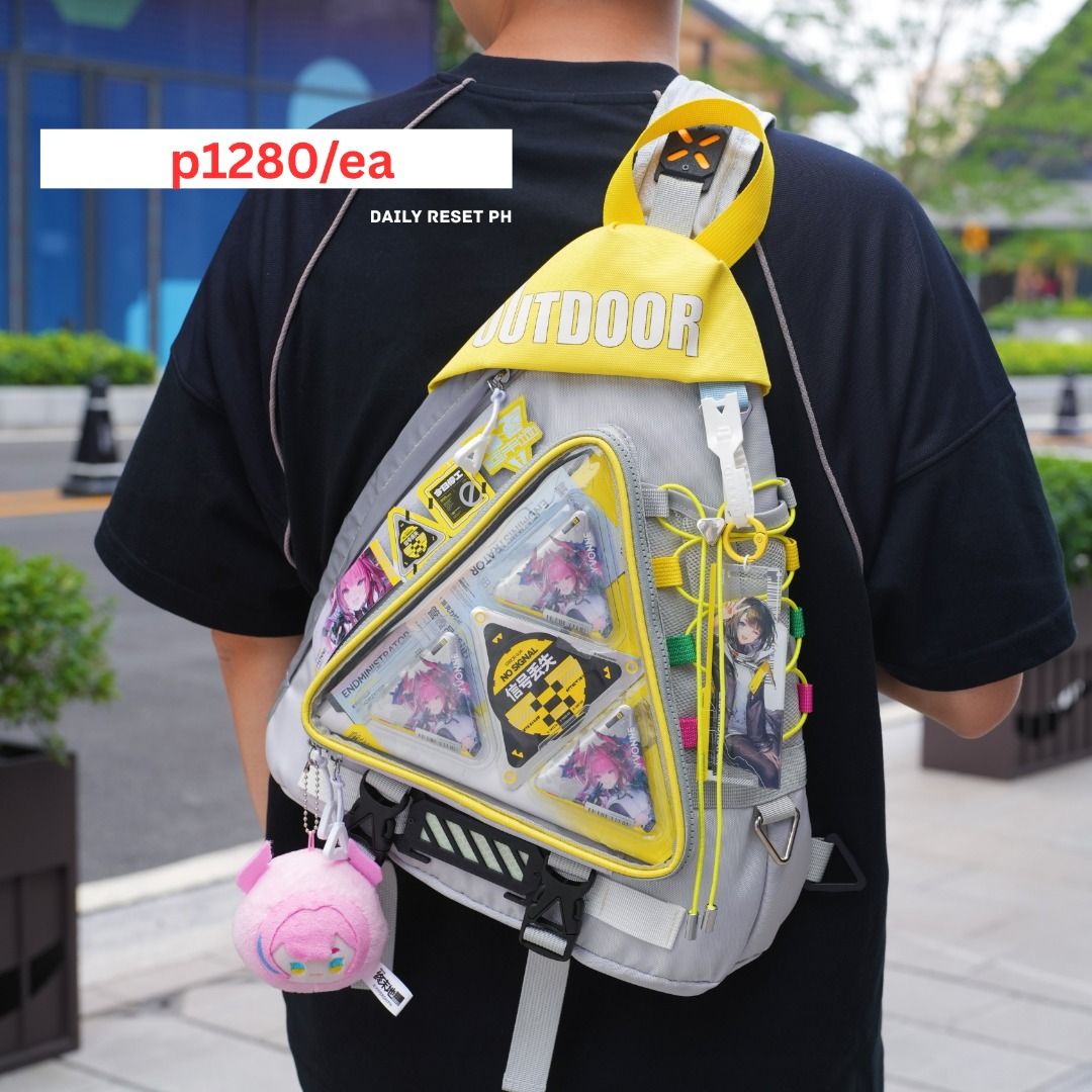 [PRE-ORDER] Endfield-style Itabag (Category: Other Merchandise) located in Manila. Submitted by daily.reset (Listing ID 1465893927, Image 1). Description: [PRE-ORDER] Endfield-style Itabag up for pre-order! Comes in the colors Black / Yellow with measurements 40 x 34 x 10cm Merchandise in the image not included, please buy them separately~ p1280/ea 🚨 PRE-ORDERS CLOSES UNTIL STOCKS LAST ETA: 1 month after order ✈️ +30% for 1 week ETA DP: 50% DP 1